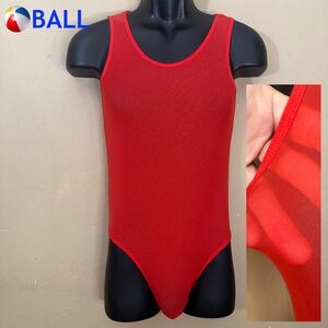 Ball Transparent Mesh Singlet 16" armpit to armpit seams unstretched
